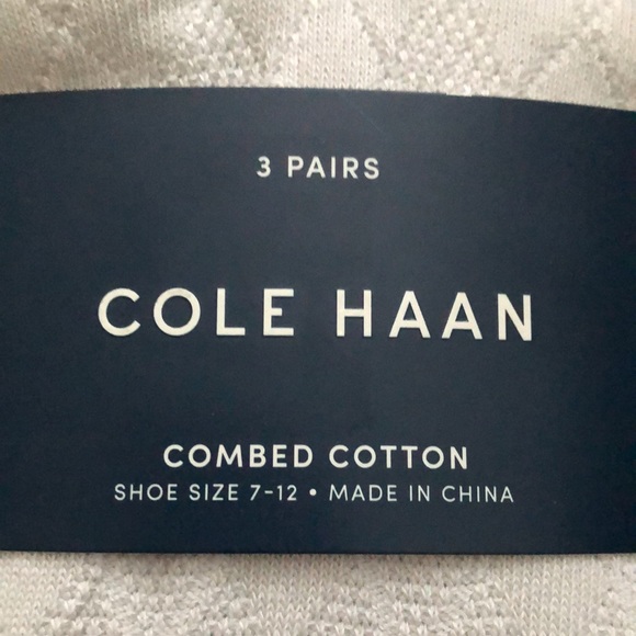 3 Pack Cole Haan Dress Socks - Picture 6 of 6